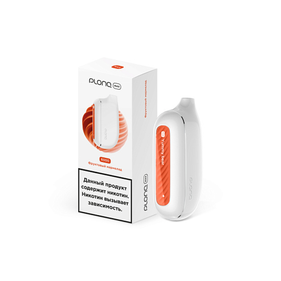 Plonq Max Фруктовый Мармелад (6000 Затяжек) 20 Мг