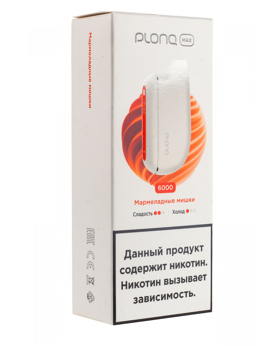 Plonq Max Мармеладные Мишки (6000 Затяжек) 20 Мг