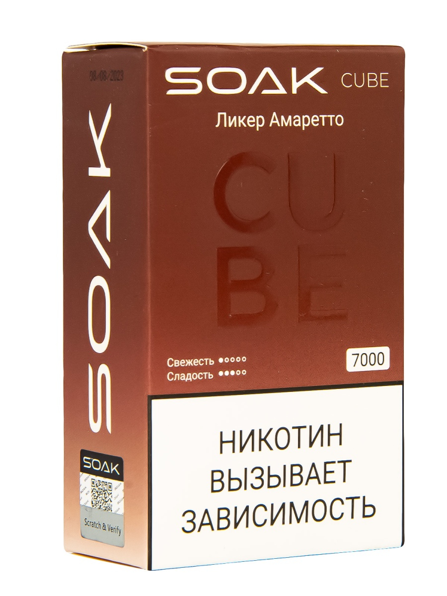 Soak Cube Ликер Амаретто 7000 Затяжек