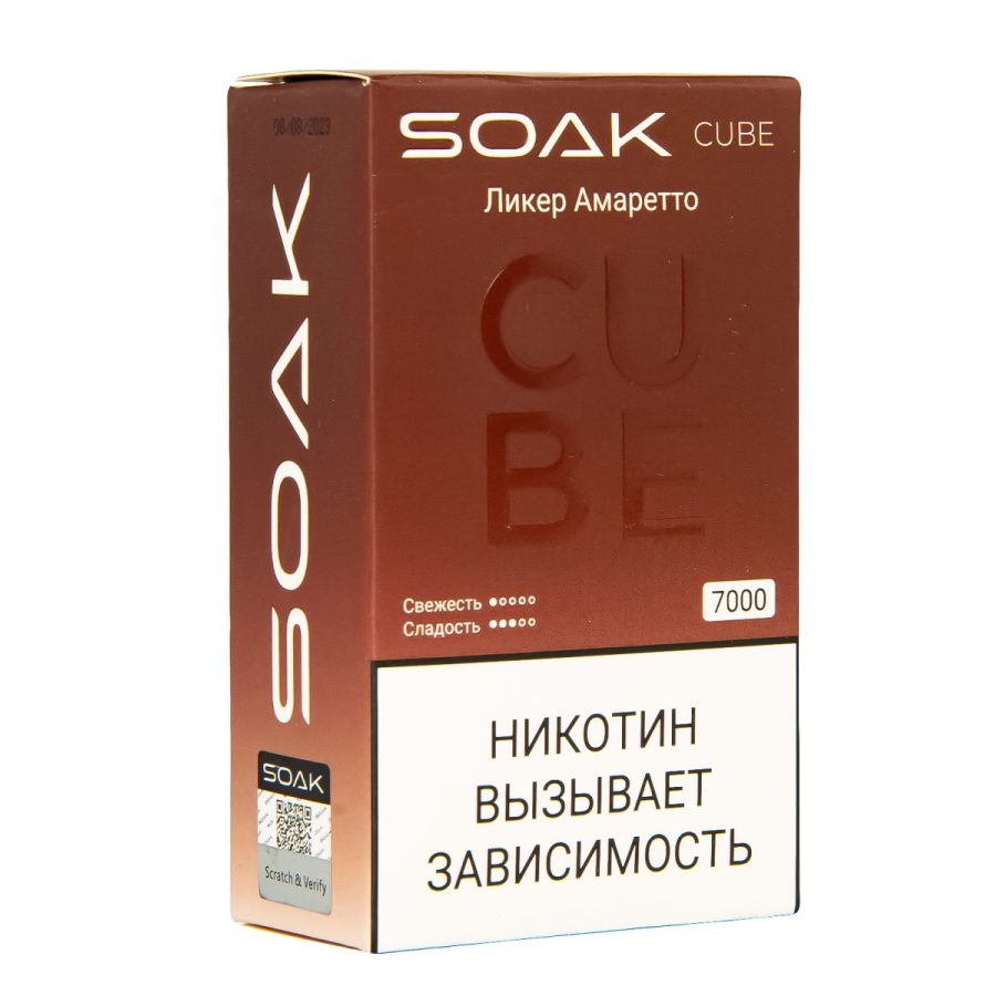 Soak Cube Ликер Амаретто 7000 Затяжек