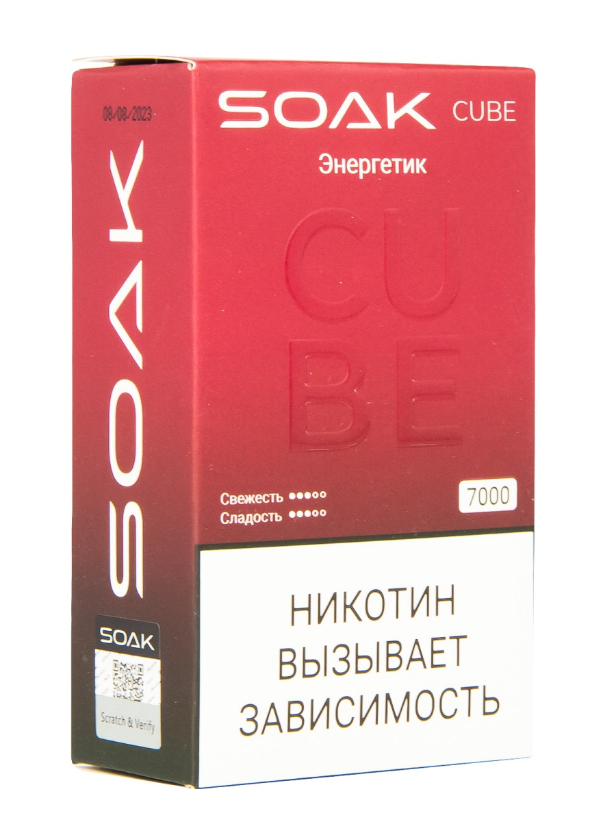 Soak Cube Энергетик 7000 Затяжек