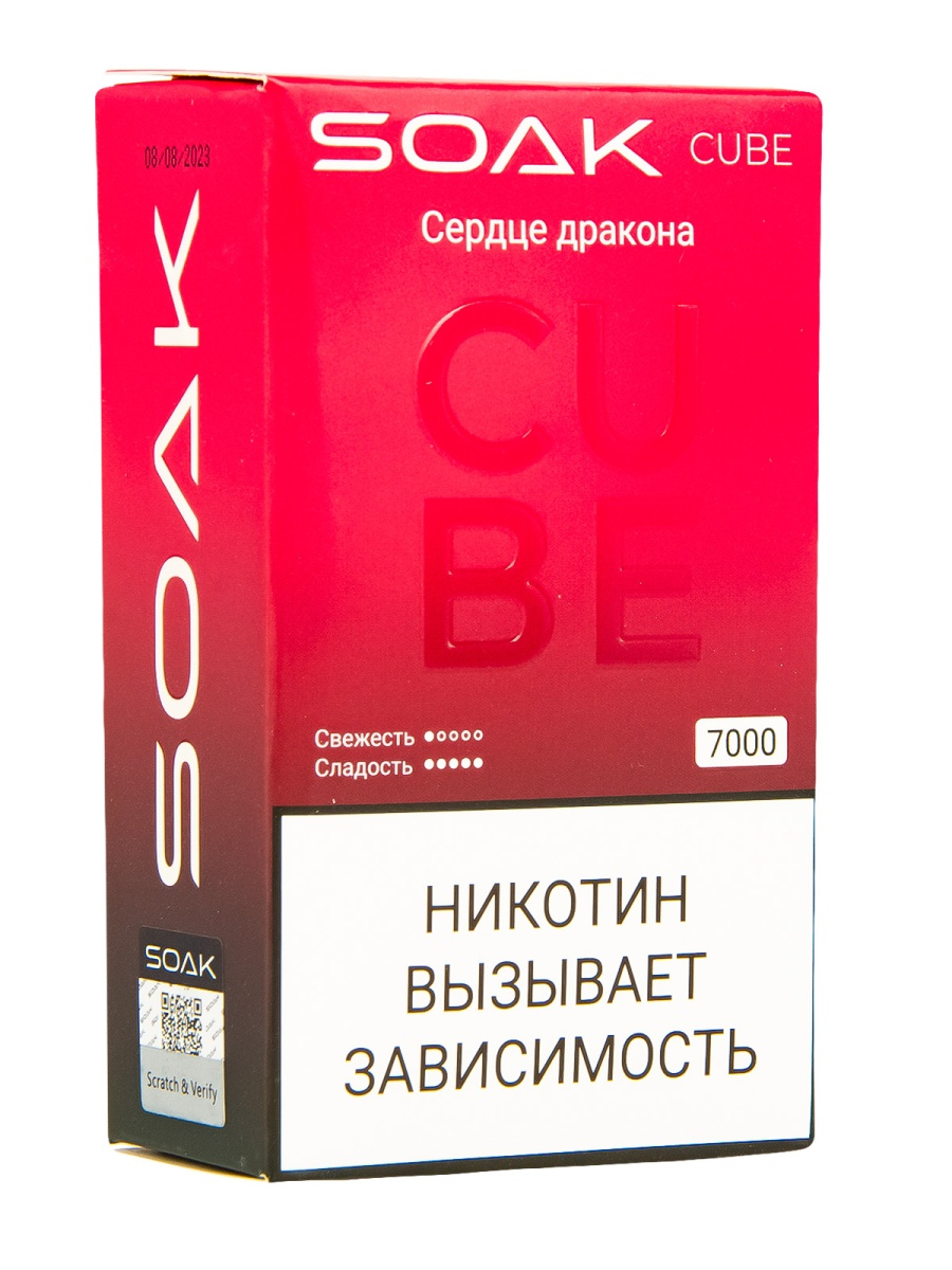 Soak Cube Сердце Дракона 7000 Затяжек