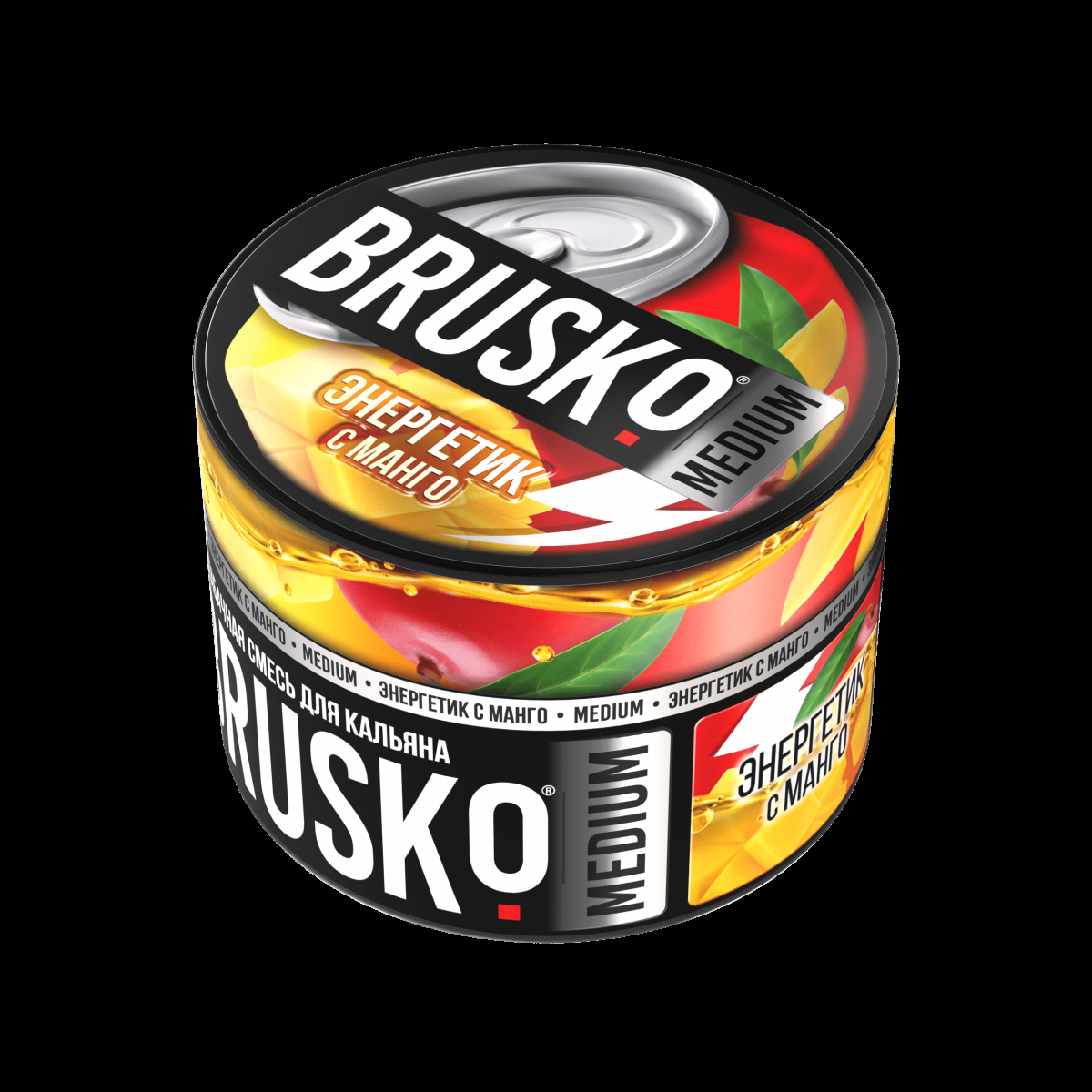Смесь Brusko Medium Энергетик С Манго  50 гр