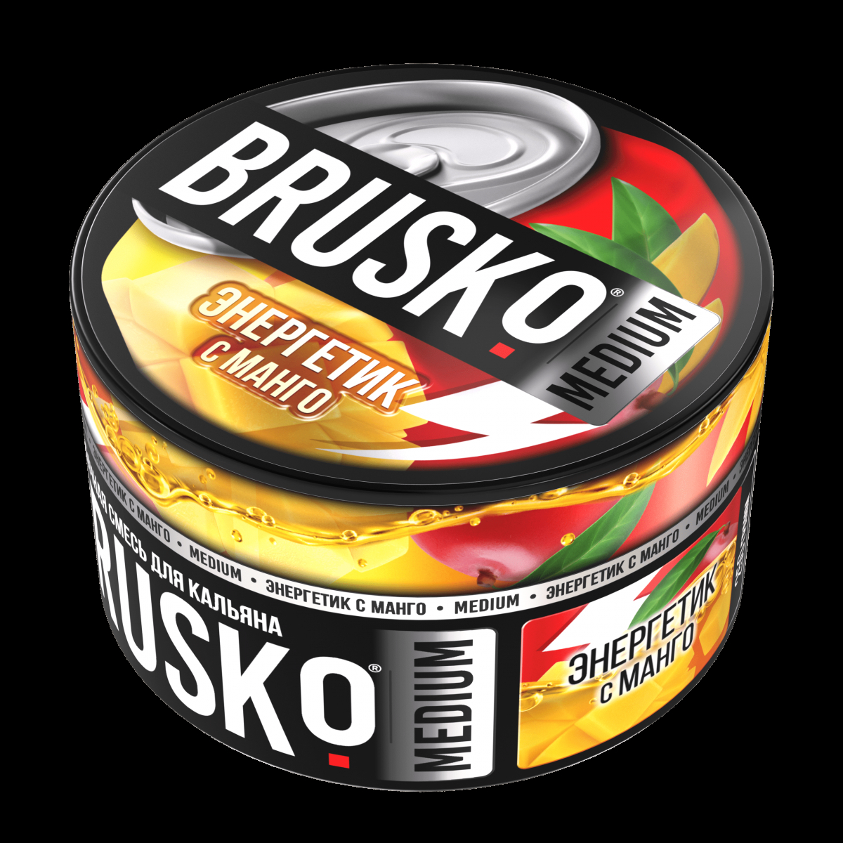 Смесь Brusko Medium Энергетик С Манго  250 гр