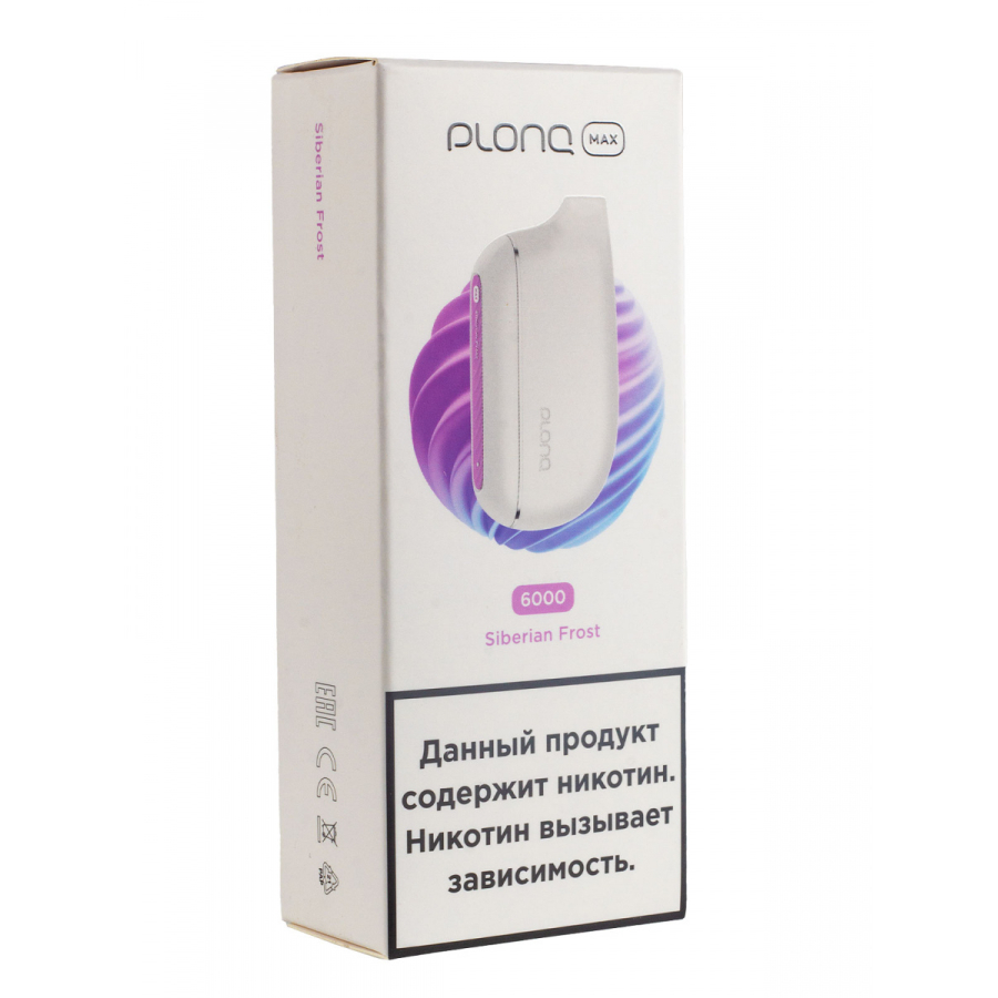 Plonq Max Свежая Мята (6000 Затяжек) 20 Мг