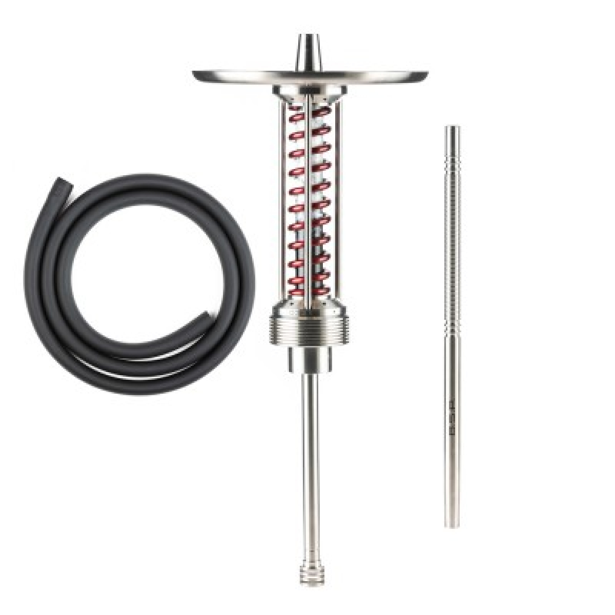 Кальян Bsp Hookah Cybertank Black White Candy Red