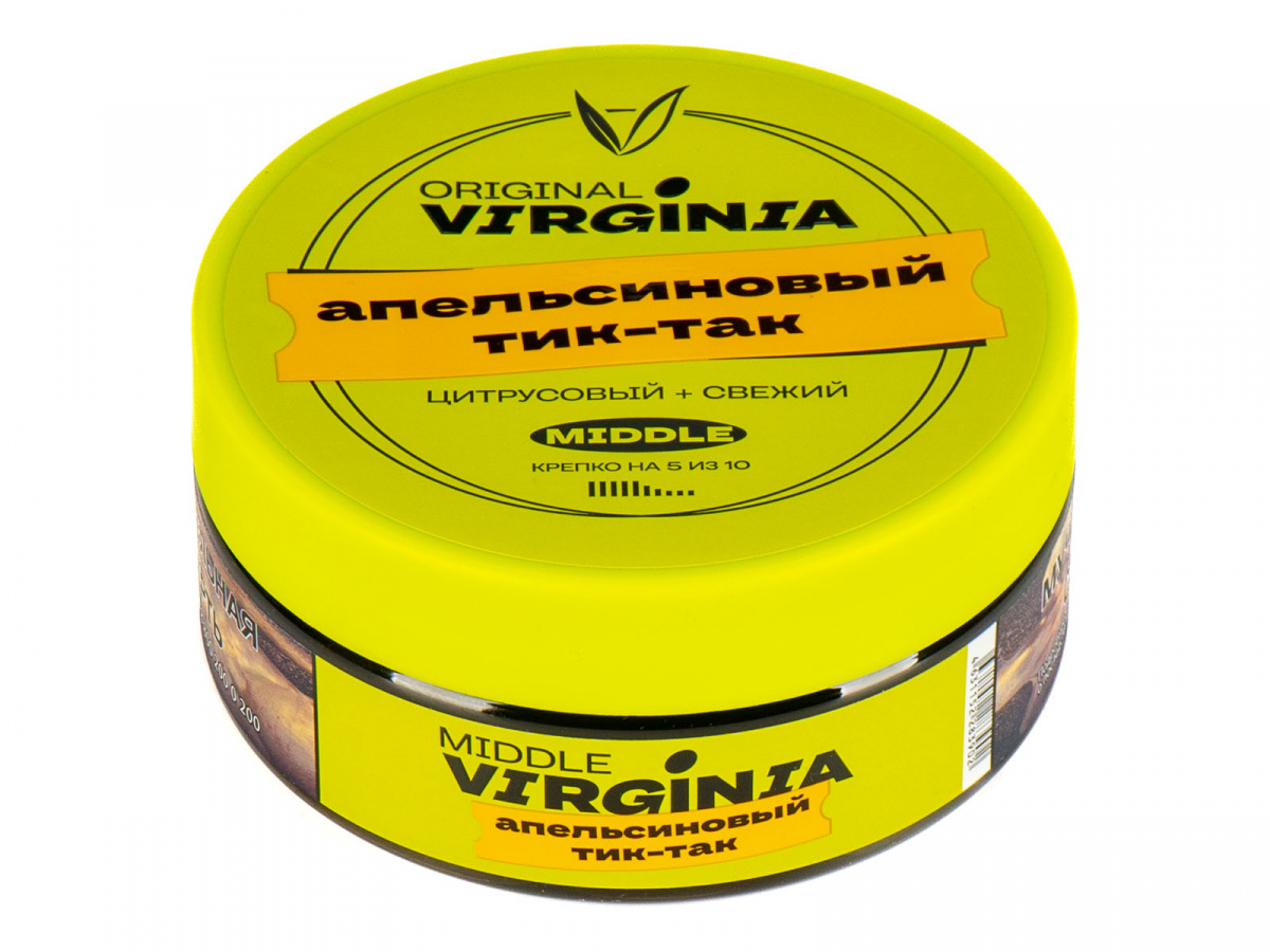 Табак Original Virginia Middle Апельсиновый Тик-Так  100 грамм