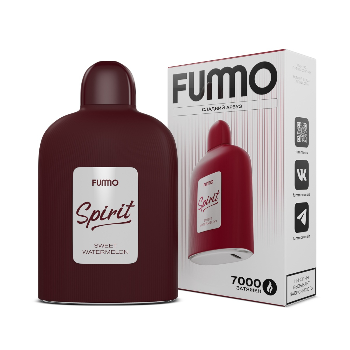 Электронка Fummo Spirit Сладкий Арбуз 