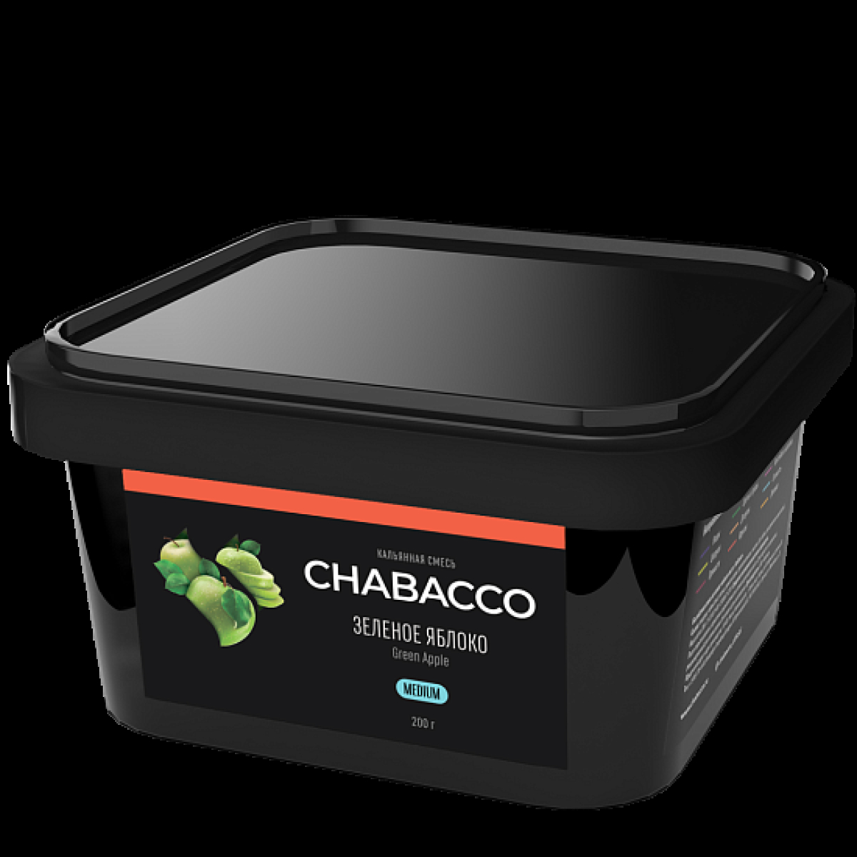 Смесь Chabacco Green Apple    Medium 200 гр