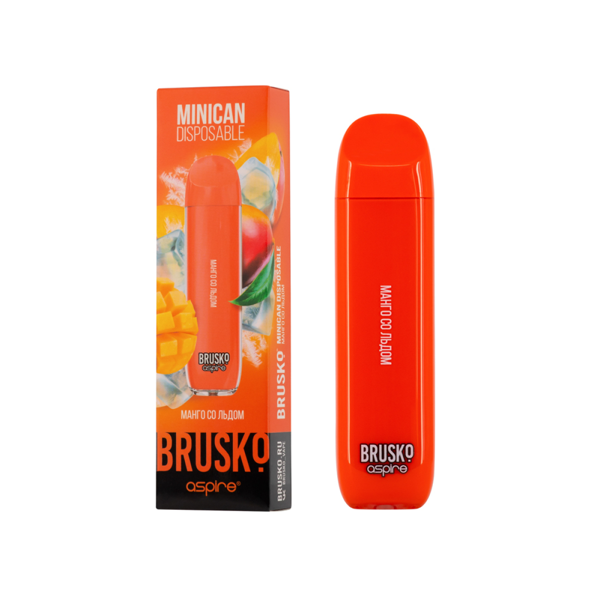 Электронка Brusko Minican Манго Со Льдом (1500 Затяжек)
