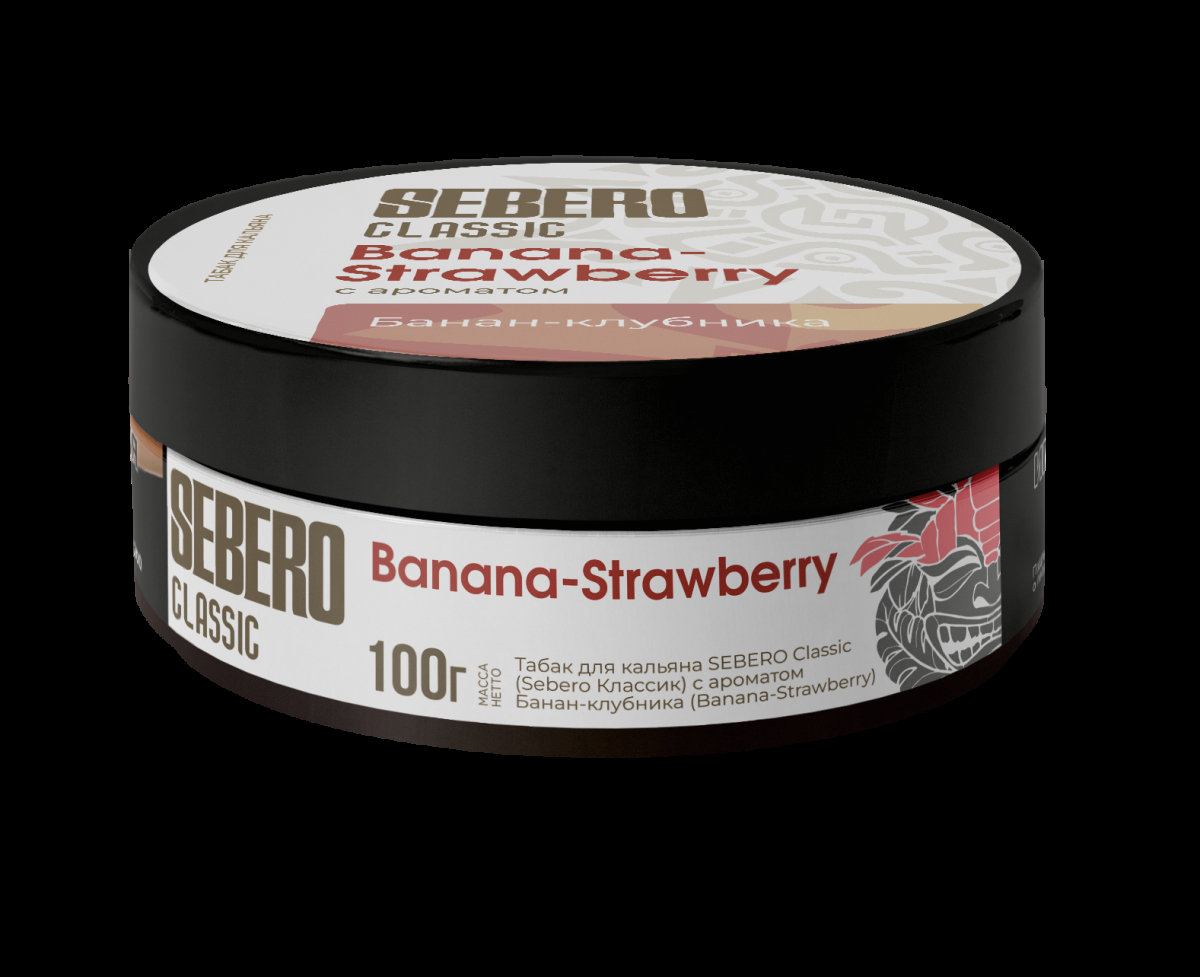 Табак Sebero Banana Strawberry  100 грамм