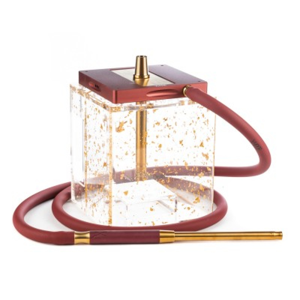 Кальян Hoob Atom Wine Red Gold