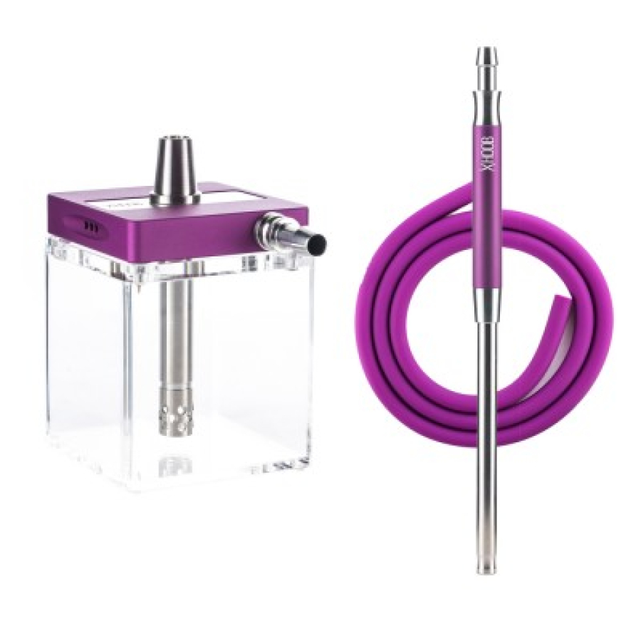 Кальян Hoob Subatom Royal Purple Stainless Steel