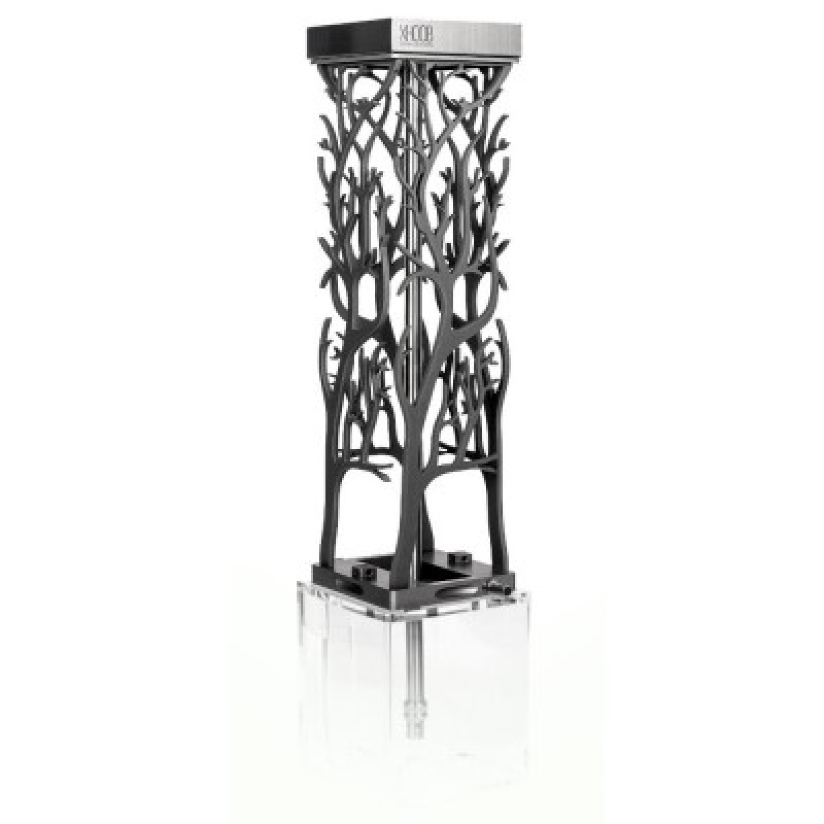 Кальян Hoob Leaf Space Grey Stainless Steel