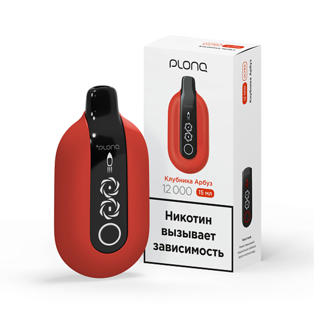 Электронка Plonq Ultra 12000 Клубника Арбуз