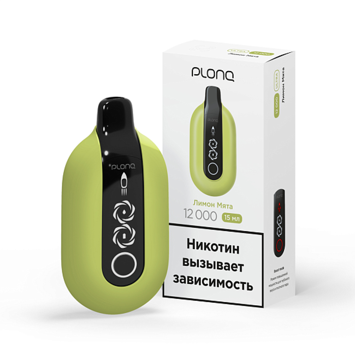 Электронка Plonq Ultra 12000 Лимон Мята