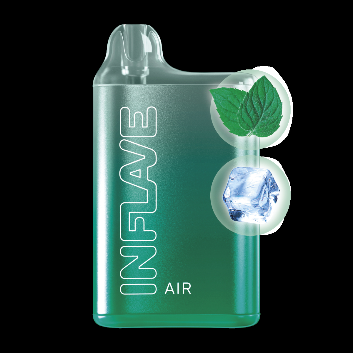 Электронка Inflave Air Черная Мята (6000 Затяжек)