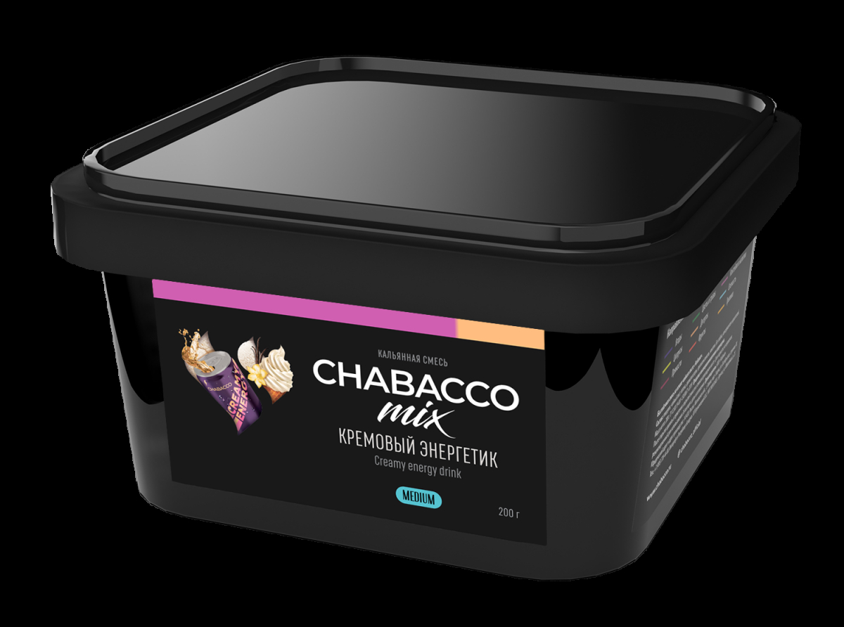 Смесь Chabacco Mix Medium Creamy Energy Drink  200 гр