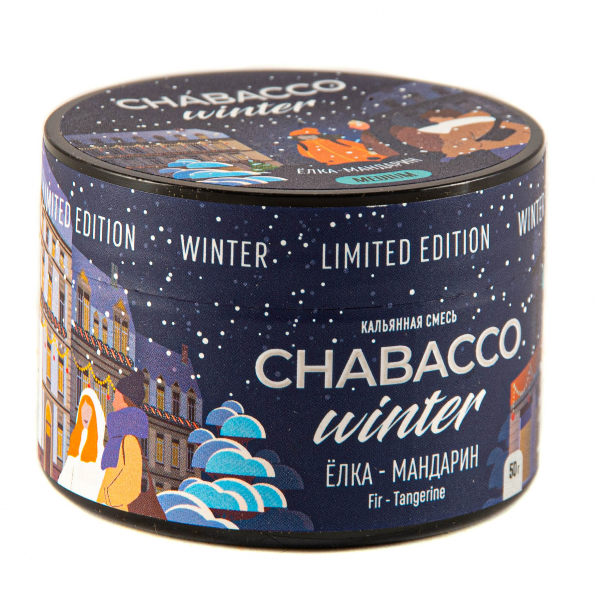 Смесь Chabacco Medium Le Fir-Tangerine  50 гр