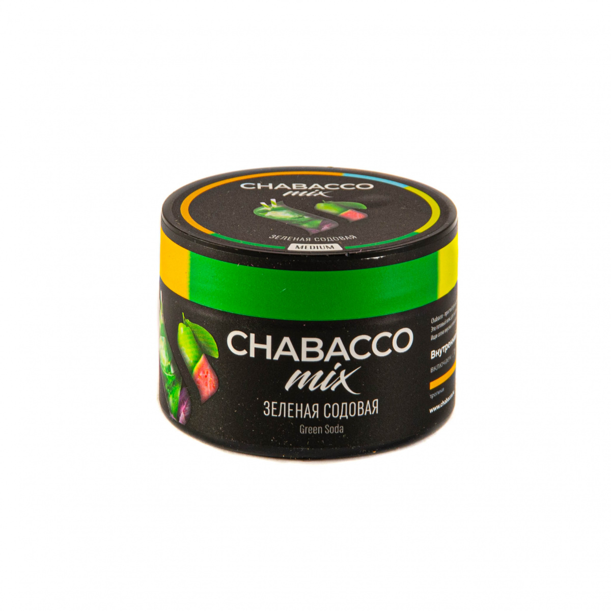 Смесь Chabacco Mix Medium Green Soda  50 гр