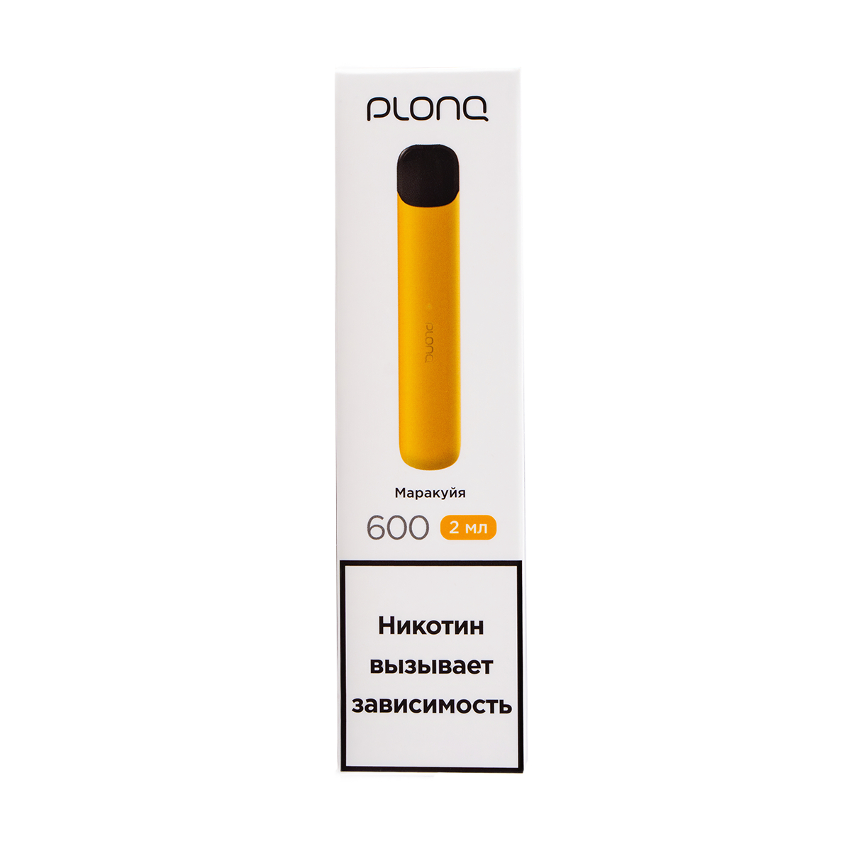 Электронка Plonq Alpha Маракуйя (600 Затяжек) 20 Мг
