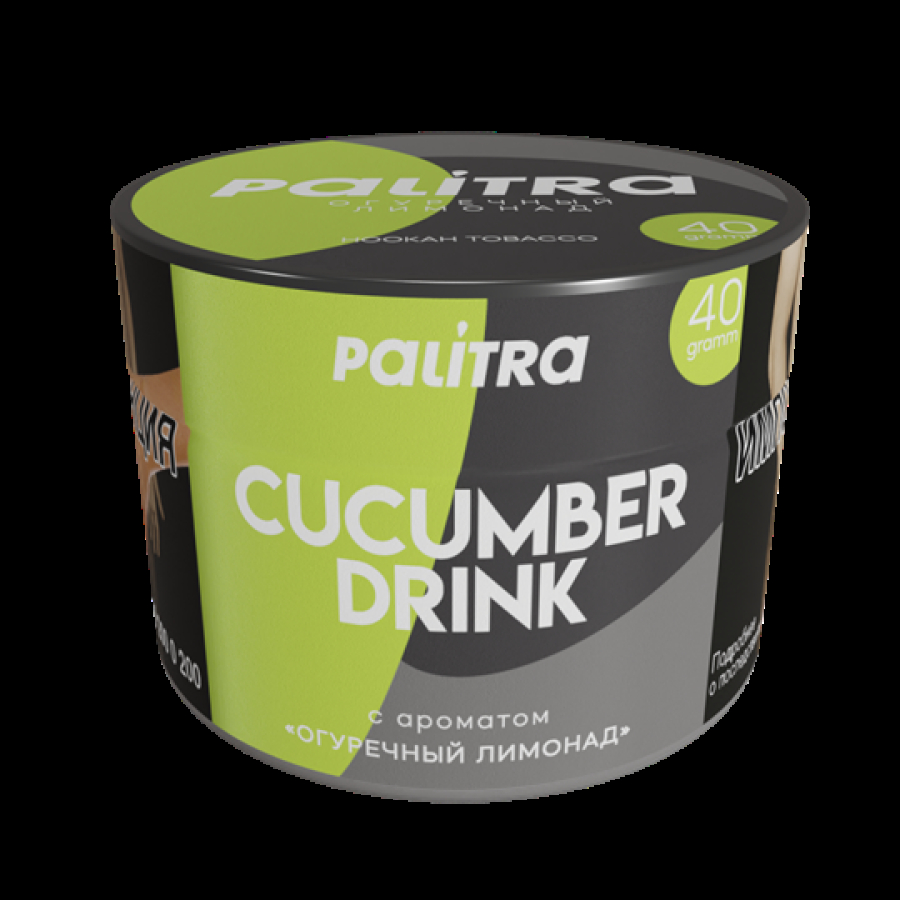 Табак Palitra Cucumber Drink (Огуречный Лимонад)  40 грамм