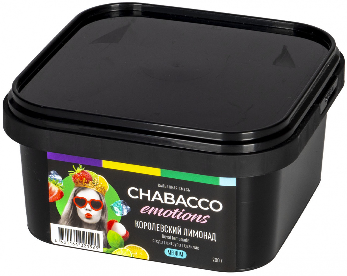 Смесь Chabacco Mix Medium Royal Lemonade  200 гр