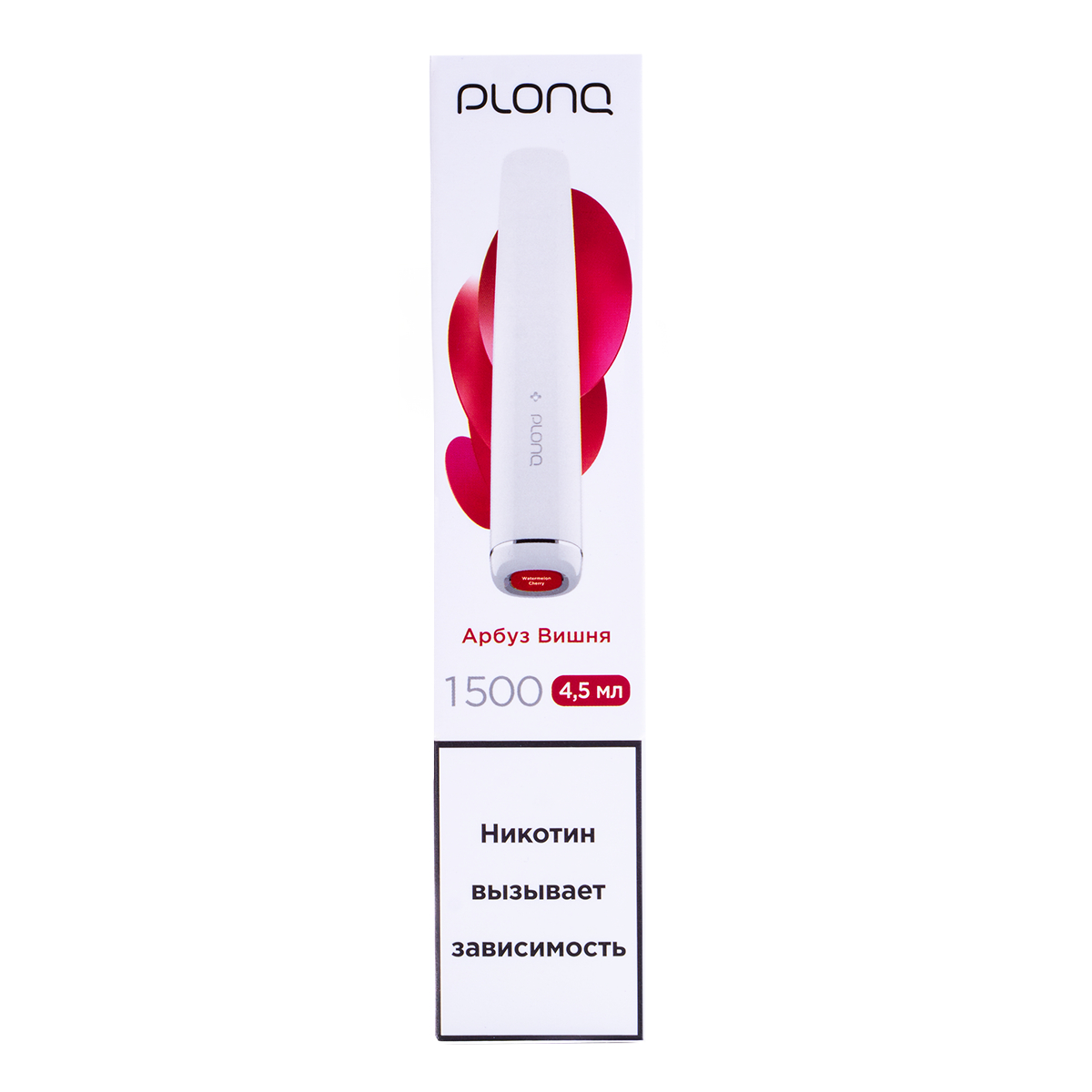 Электронка Plonq Plus Арбуз Вишня (1500 Затяжек) 20 Мг