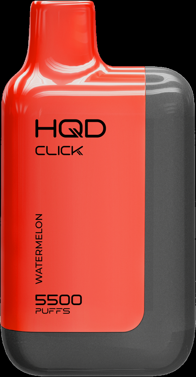 POD-система Hqd Click Устройство + Картридж Арбуз (5500 Затяжек)