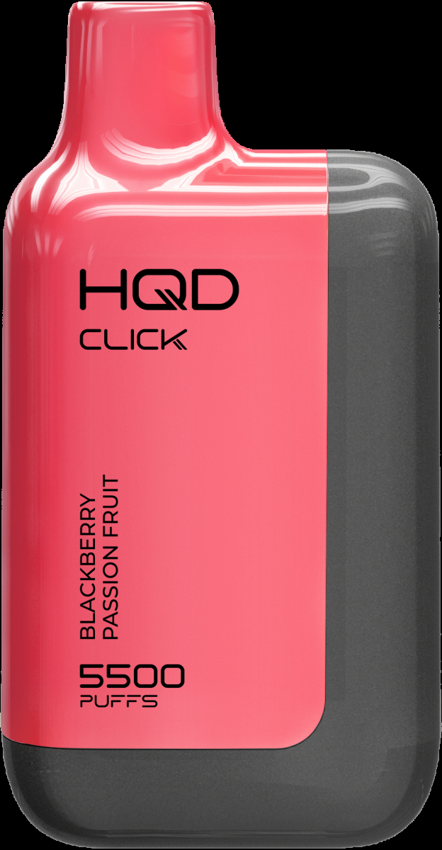 POD-система Hqd Click Устройство + Картридж Ежевика Мараккуйя (5500 Затяжек)