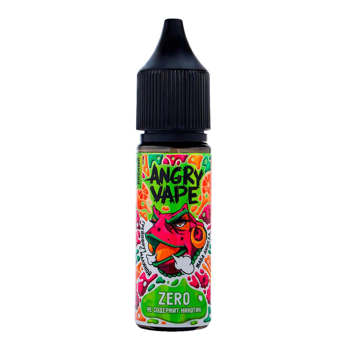Жидкость Angry Vape Zero Жаба Анжела 30 Мл