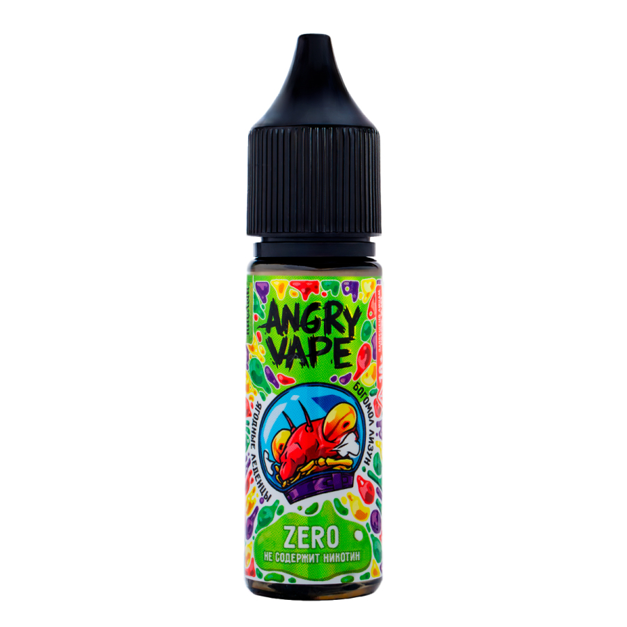 Жидкость Angry Vape Zero Богомол Лизун 30 Мл