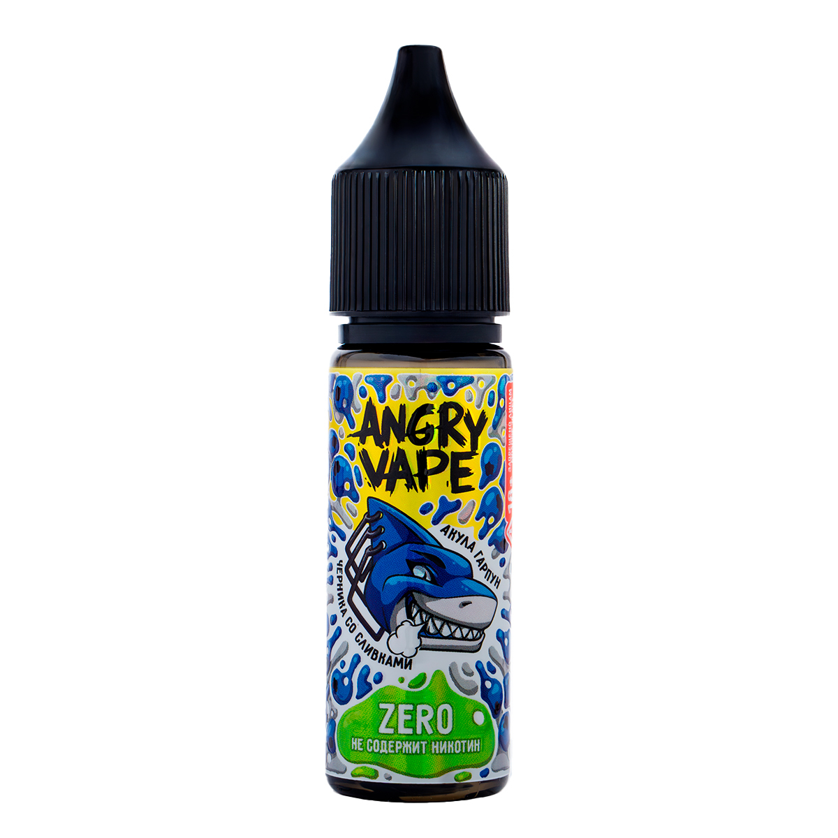 Жидкость Angry Vape Zero Акула Гарпун 30 Мл