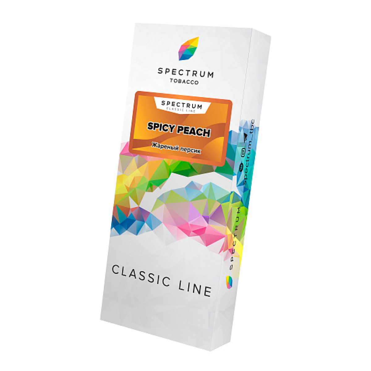 Табак Spectrum Cl Spicy Peach  100 грамм