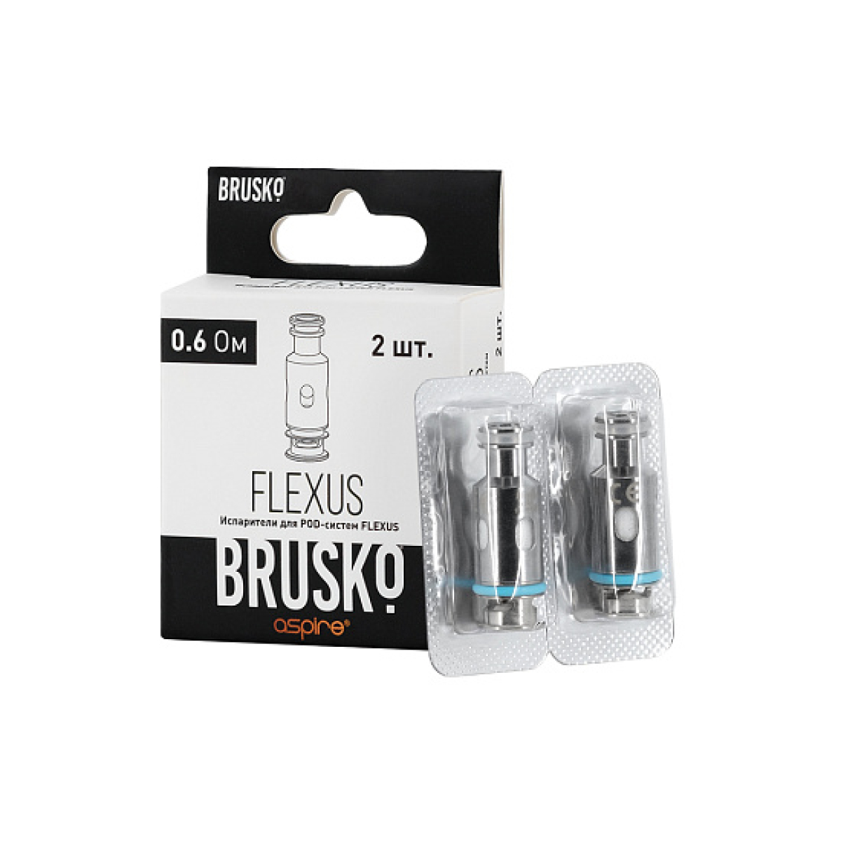 Испаритель Brusko Flexus Af Mesh Coil, 0.6 Ом 
