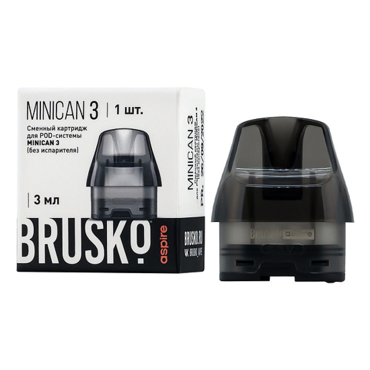 Сменный Картридж Brusko Minican 3, Упак.1 Шт