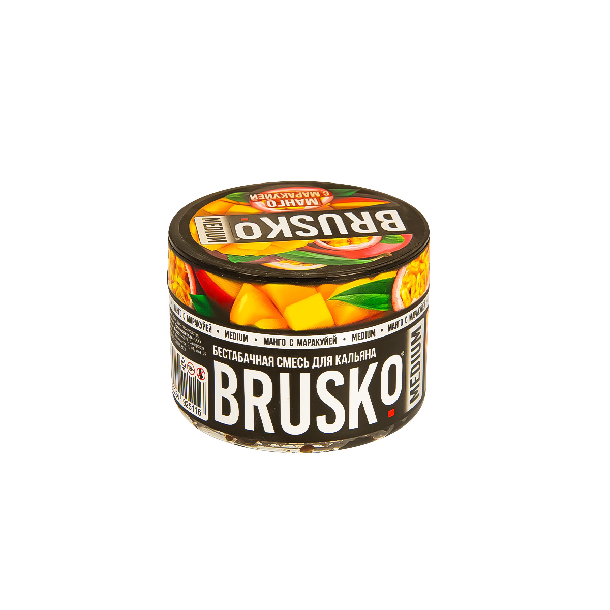 Смесь Brusko Манго С Маракуйей (Medium)  50 гр