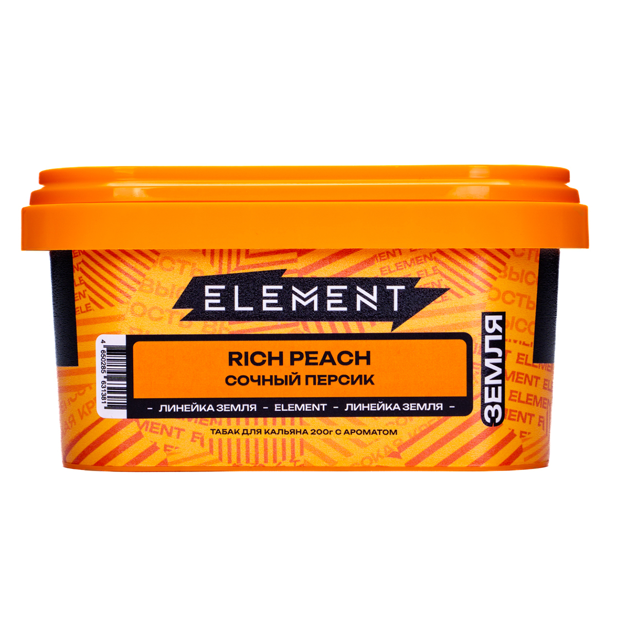 Табак Element Земля Rich Peach 200 грамм