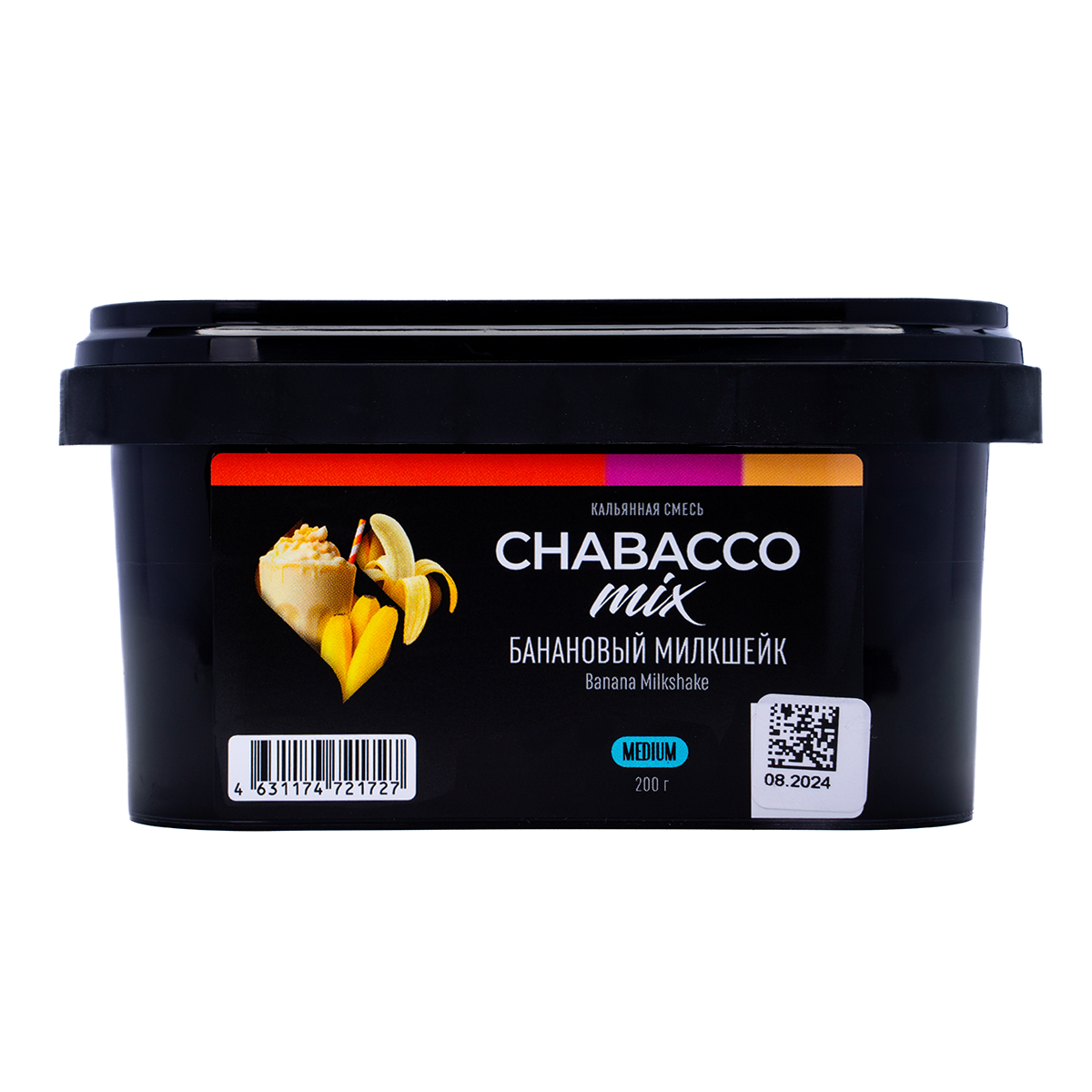 Chabacco Mix Medium Banana Milkshake 200 грамм