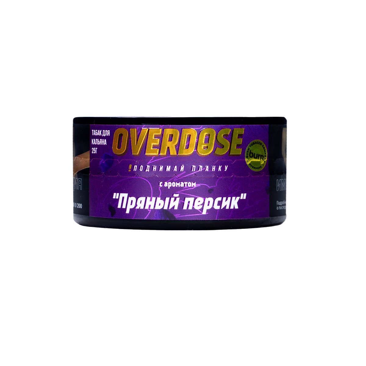 Табак Overdose Kashmir Peach 25 грамм