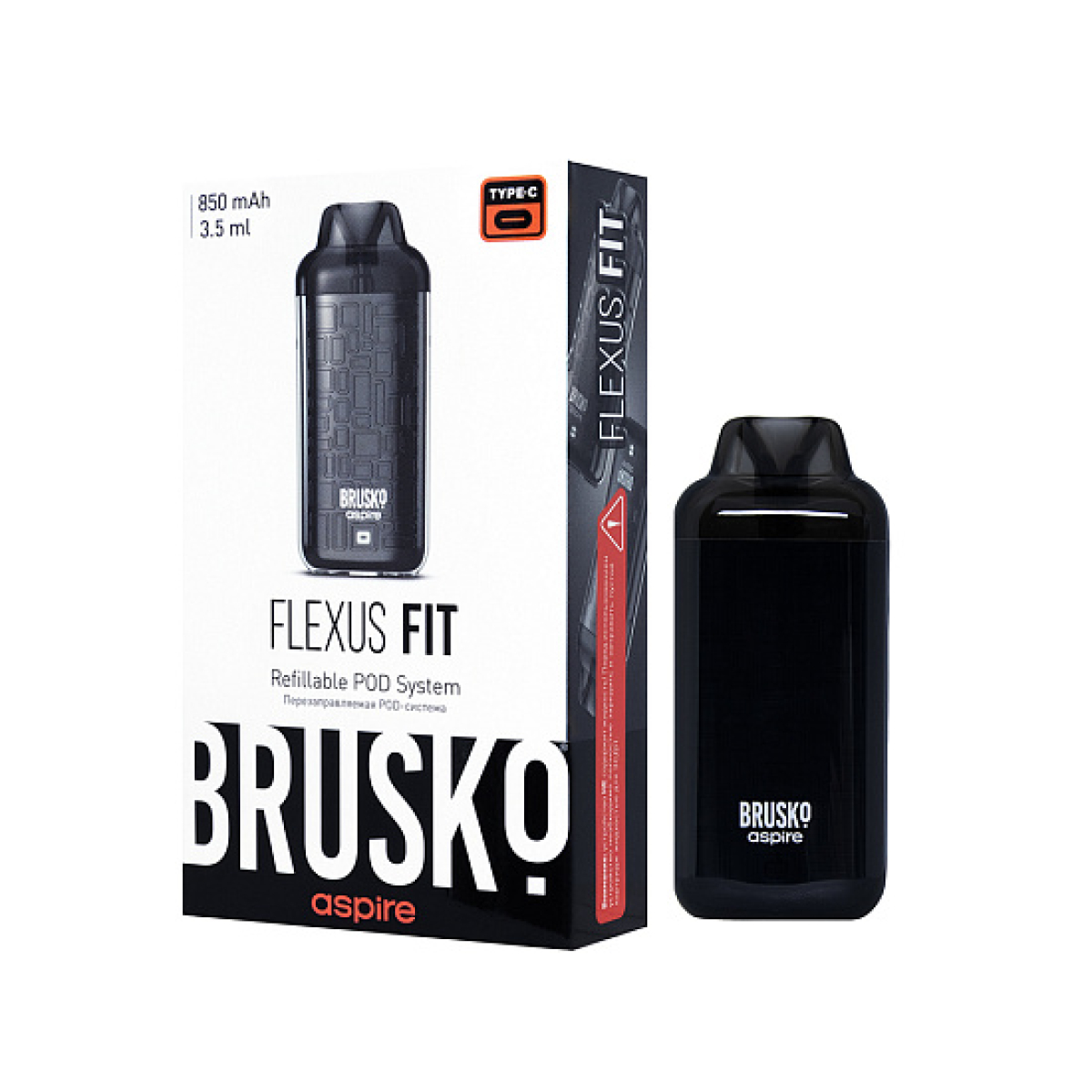 POD-система Brusko Flexus Fit Черный