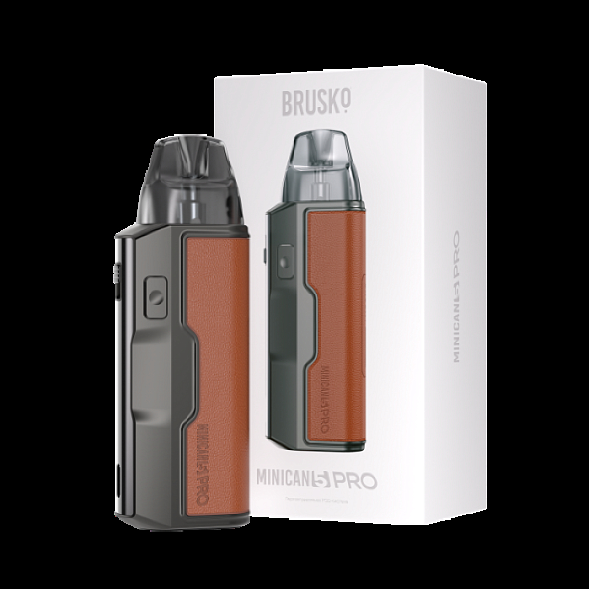 POD-система Brusko Minican 5 Pro Brown Graphite Красный,коричневый