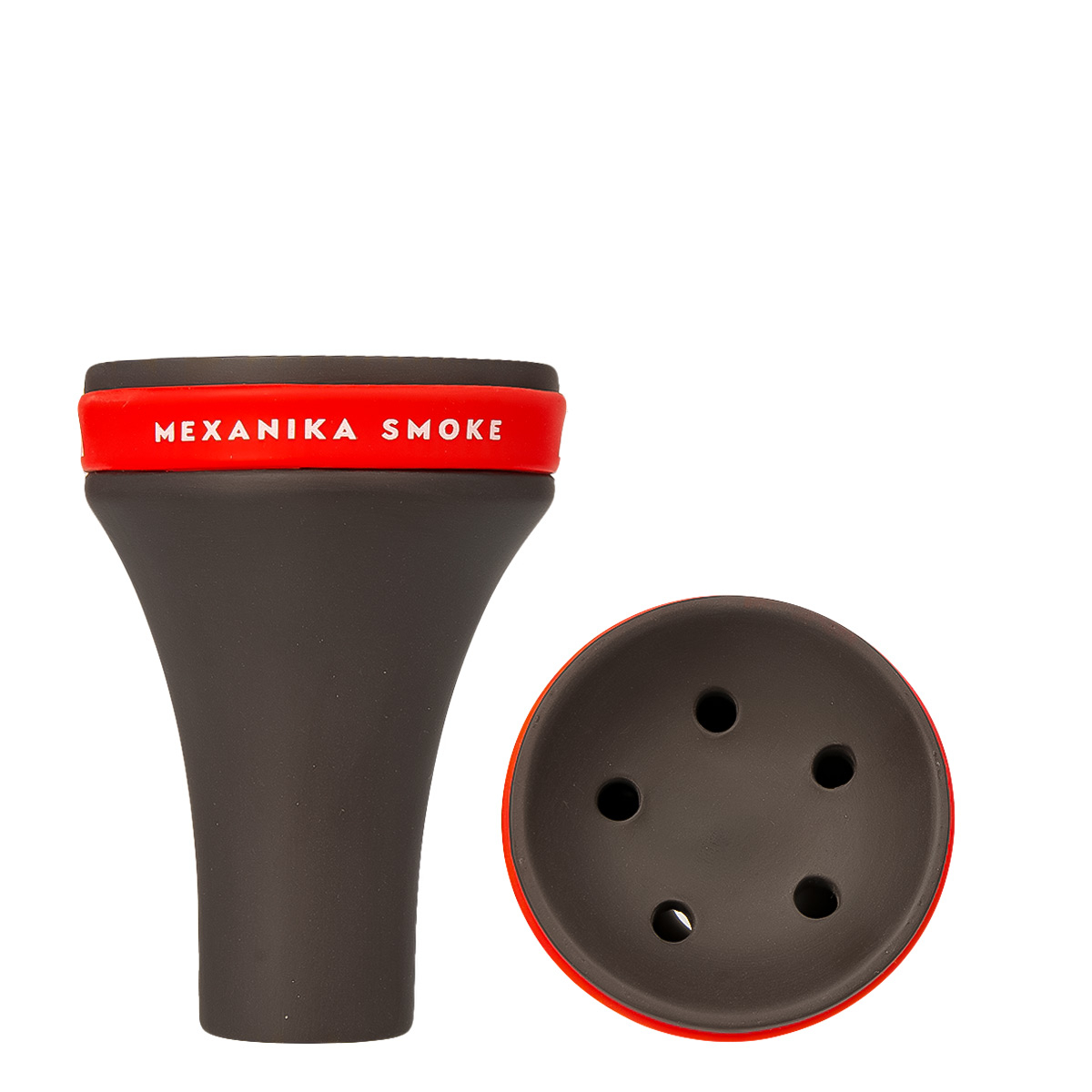 Чаша Mexanika Smoke Fancy Чёрная   С Красным