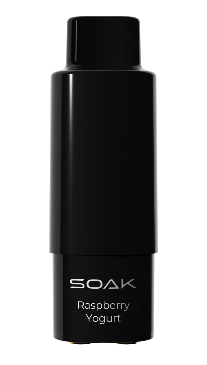 Картридж SOAK Q Малиновый Йогурт 3000 Затяжек
