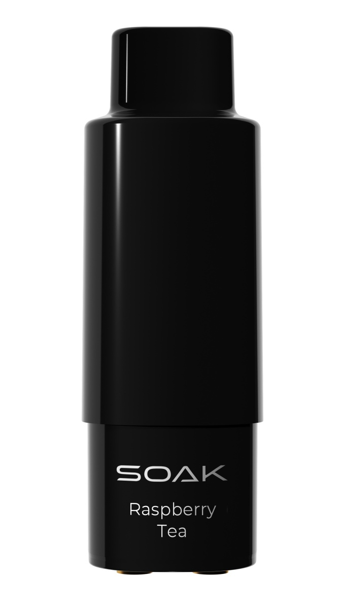 Картридж SOAK Q Малиновый Чай 3000 Затяжек