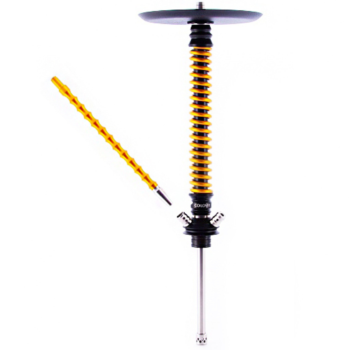 Кальян Mamay Customs V3  Coilovers Черный Gold Anod