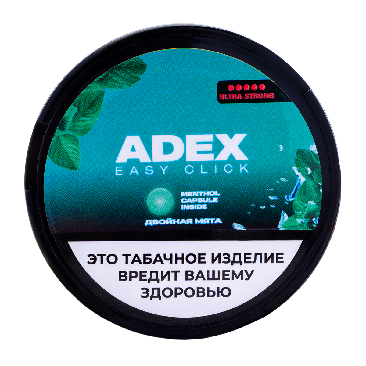 Жевательный табак ADEX Strong Двойная Мята 9 грамм