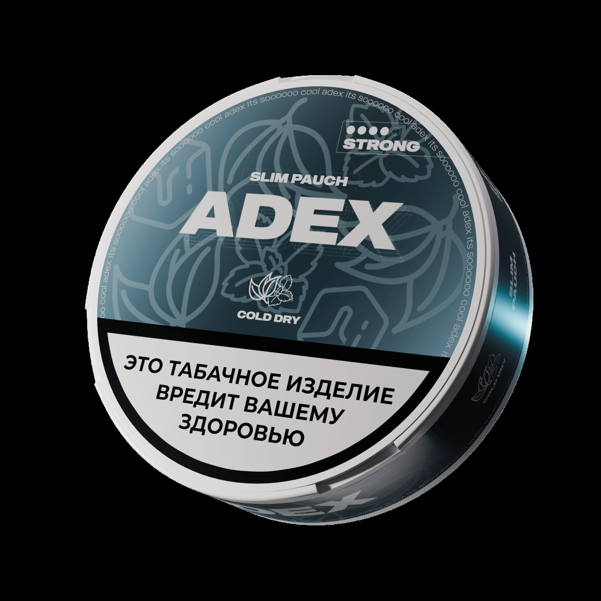 Жевательный табак ADEX Strong Slim Cold Dry 9 грамм