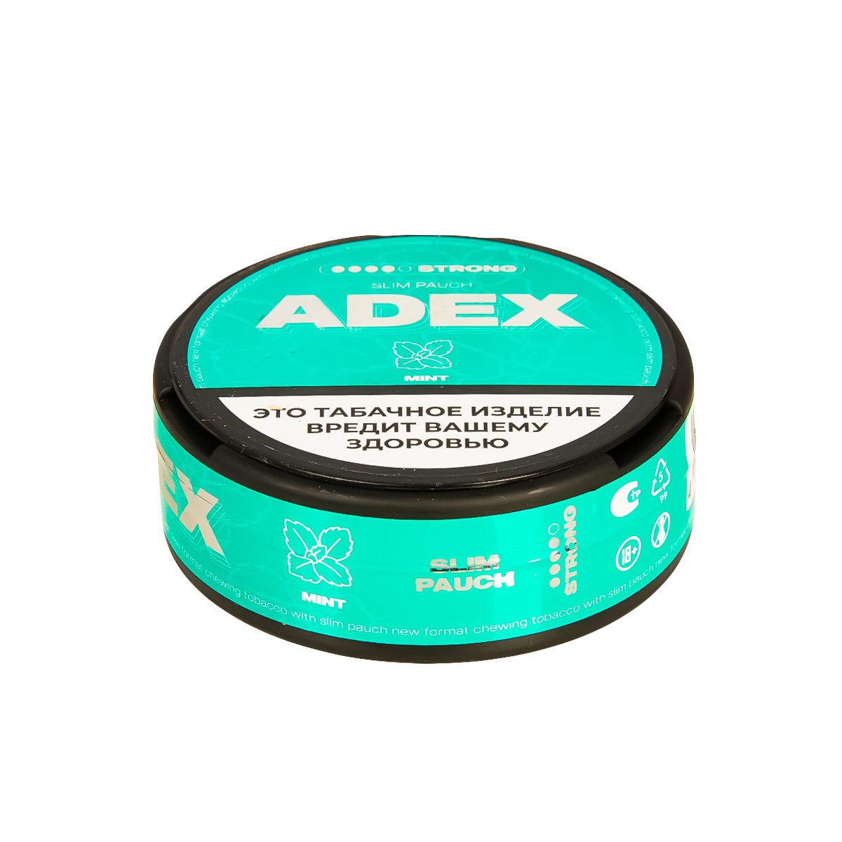 Жевательный табак ADEX Strong Slim Mint 9 грамм