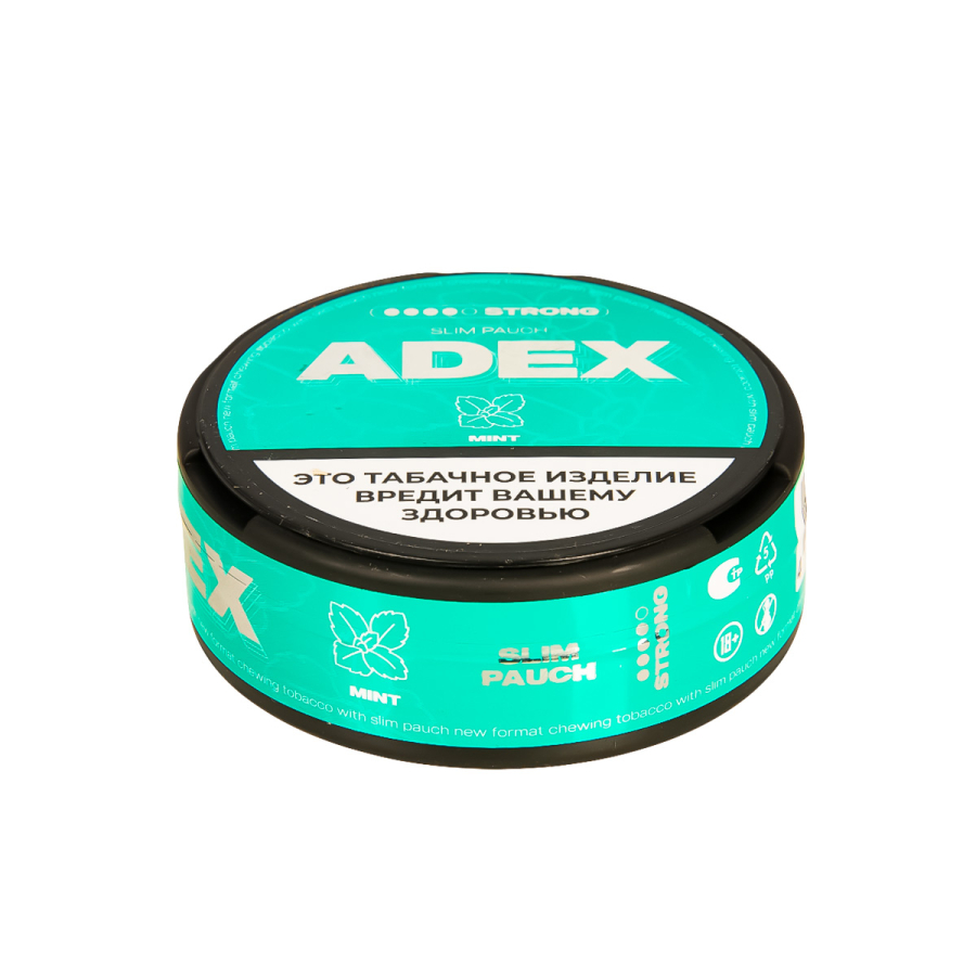 Жевательный табак ADEX Strong Slim Mint 9 грамм